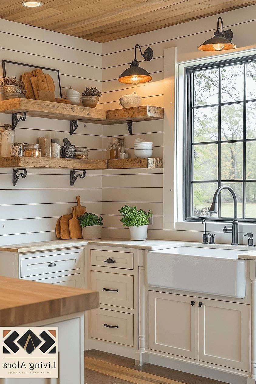 16 Farmhouse Backsplash Ideas That Look Expensive But Aren't 7 Shiplap Backsplash