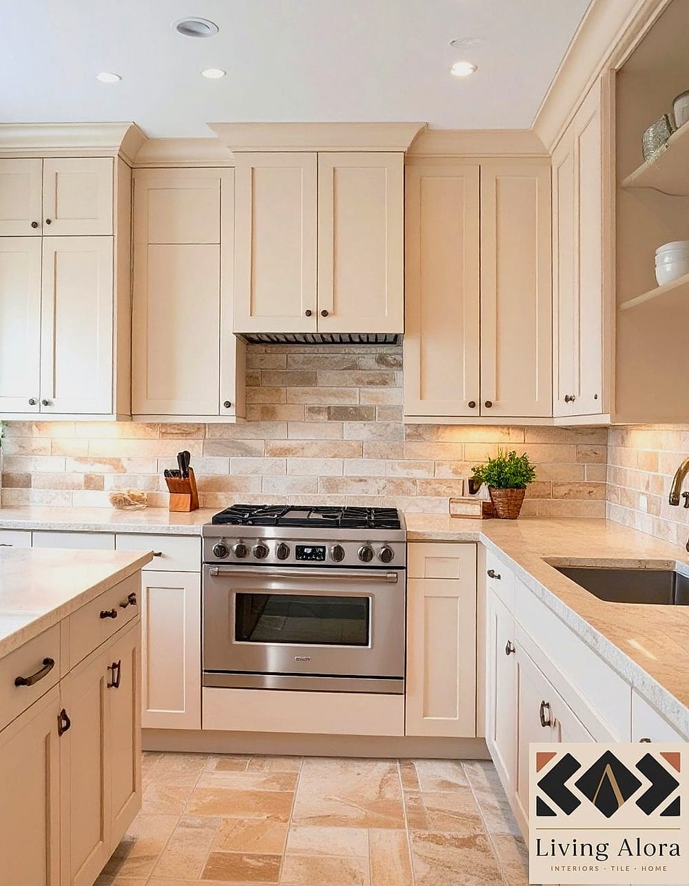 Small-Format Stacked Stone Ledger Panels