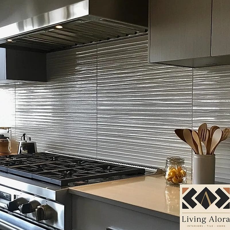 7 Easy to Clean Backsplash Ideas That Look Expensive But Aren't 5 Stacked Ceramic Subway Tile