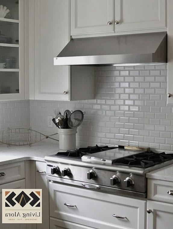 23 Backsplash for All White Kitchen Ideas for Every Home Style and Budget 3 Subway Tile with Dark Grout
