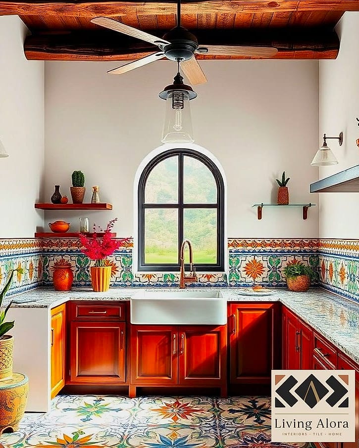 Talavera Tile House Numbers