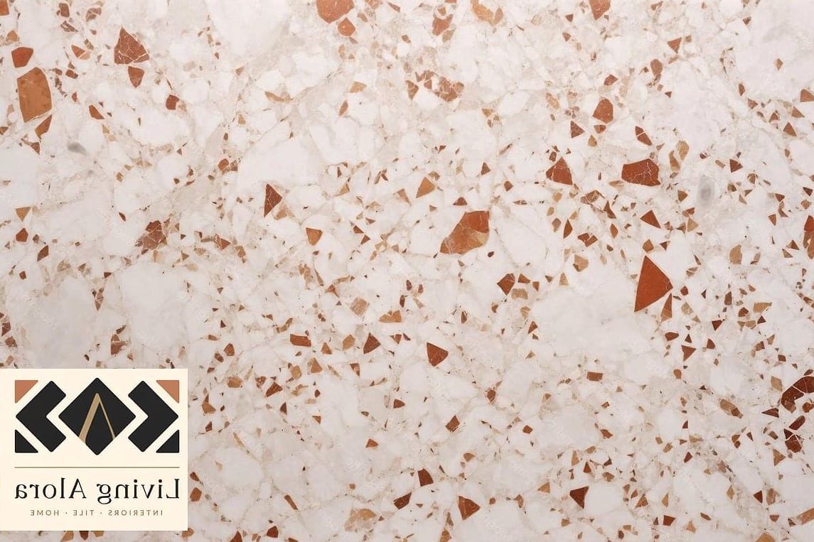 Terrazzo-Look Mosaic Tile