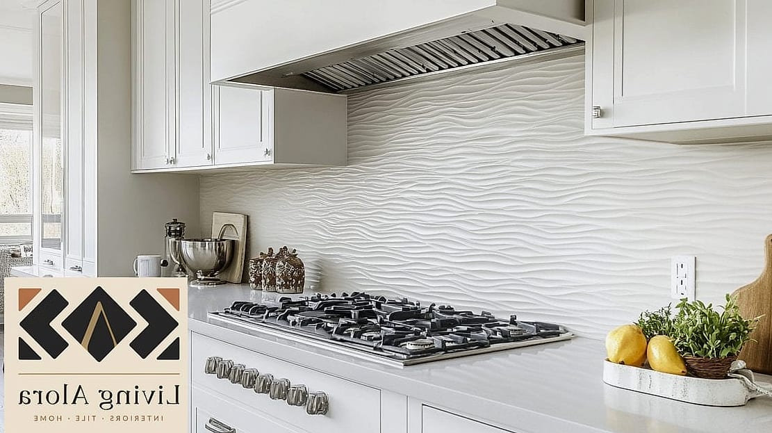 Textured Ceramic Tile with Matte Finish