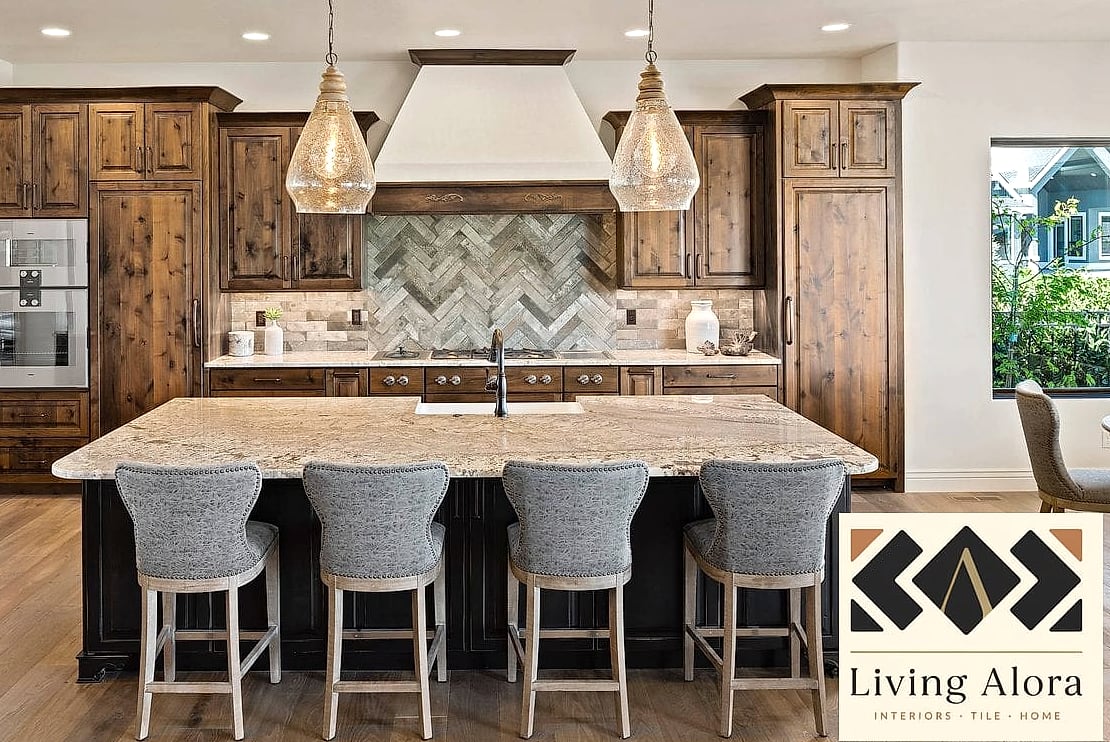 19 Backsplash for Busy Granite Stylish Tile Ideas to Inspire Your Next Renovation 12 Textured Fluted Tile in White