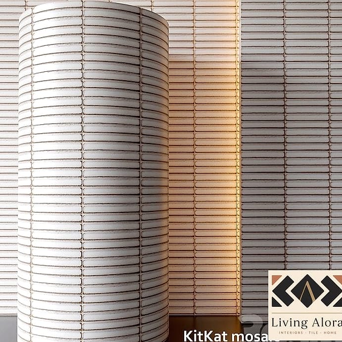 Textured Kit Kat Tile for Depth