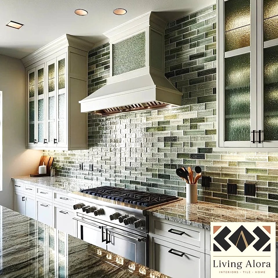 25 Backsplash for Granite Countertops Ideas That Will Change How You See Your Home 24 Textured 3D Tile for Dimension