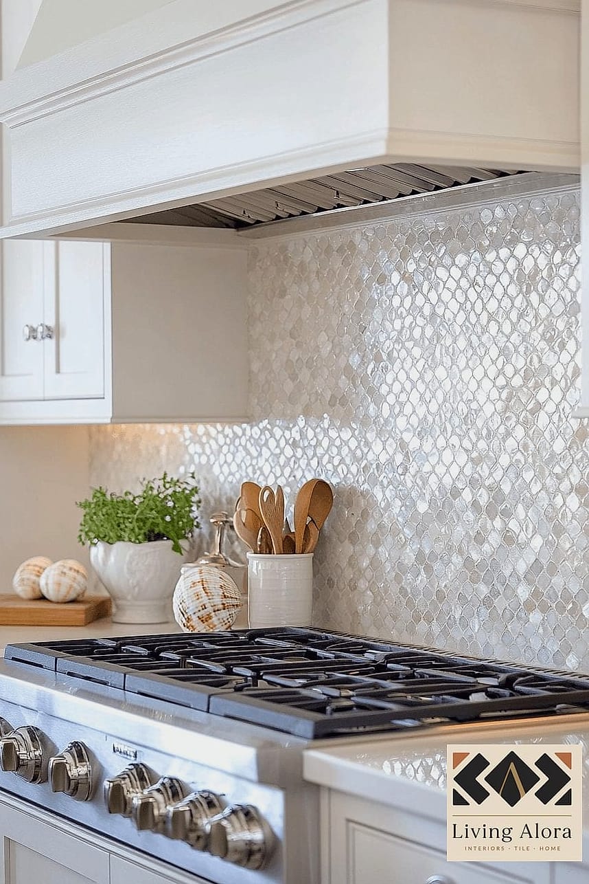 16 Backsplash for Small Kitchen Ideas That Prove This Trend Is Here to Stay 13 Two-Tone Backsplash for Definition