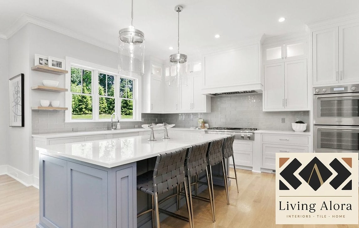 18 White Cabinets Ideas That Prove This Trend Is Here to Stay 6 Two-Tone Kitchens with White Uppers and Colored Lowers
