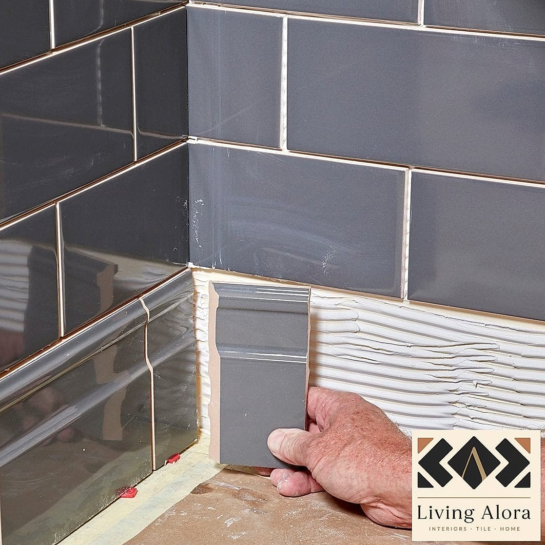Two-Tone Subway Tile for Added Depth