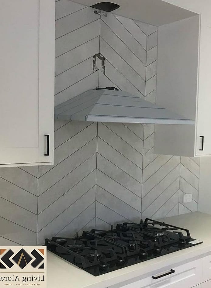 Vertical Chevron Installation