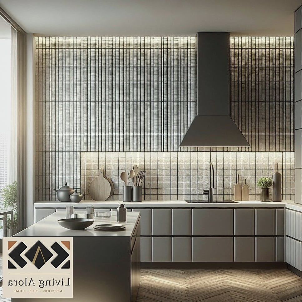 Vertical Stacked Tile Layout