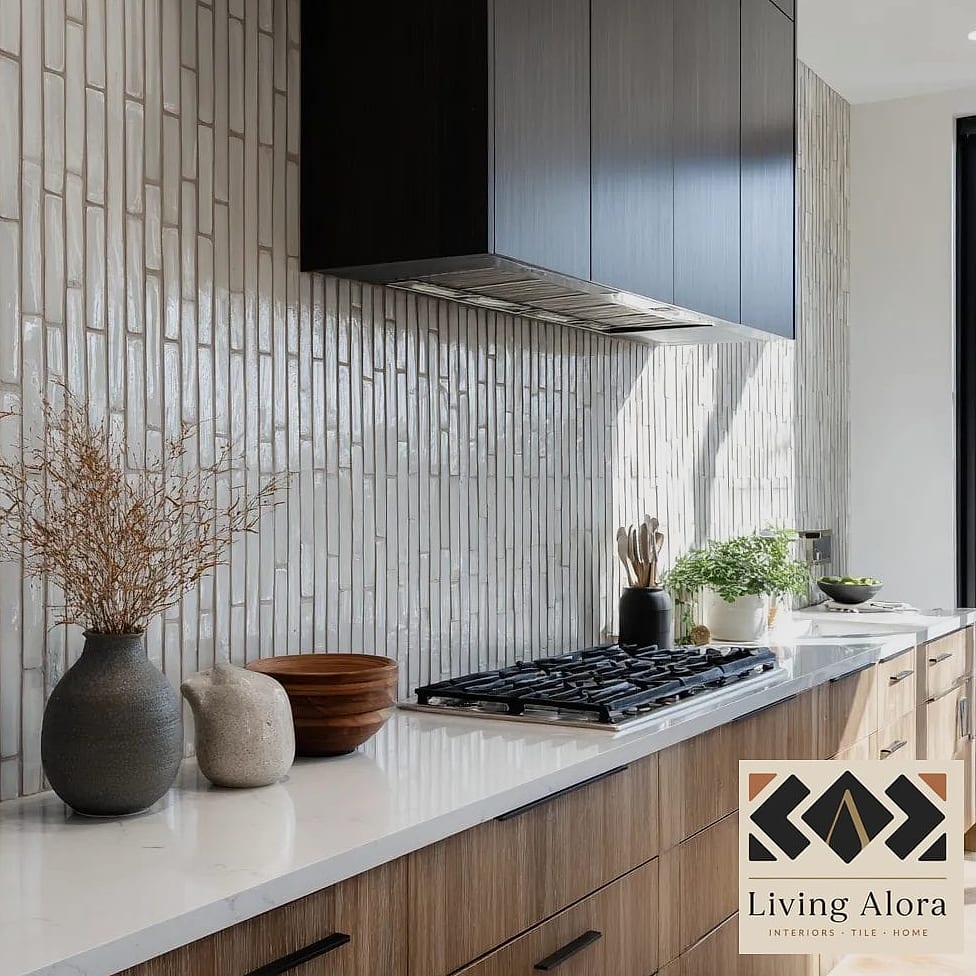 10 Kitchen Backsplash Ideas Trending on Pinterest This Year 3 Vertical Stacked Subway Tile