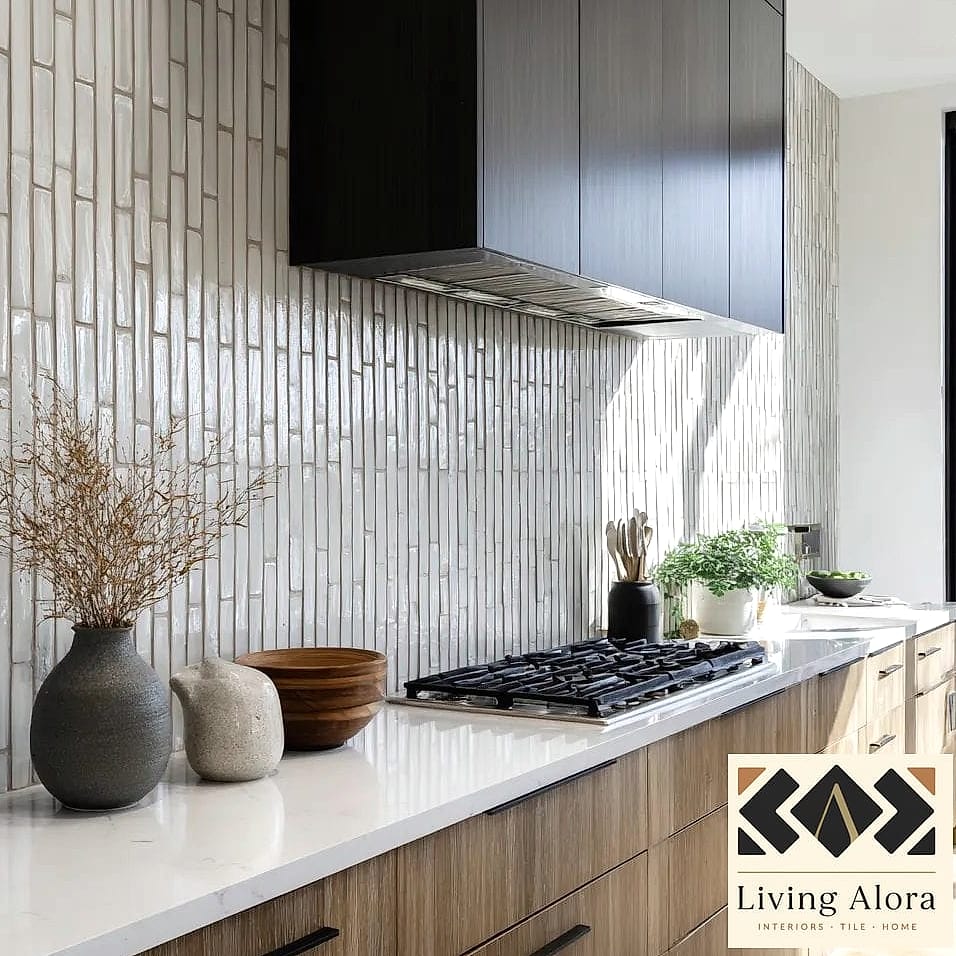 Vertical Stacked Subway Tile