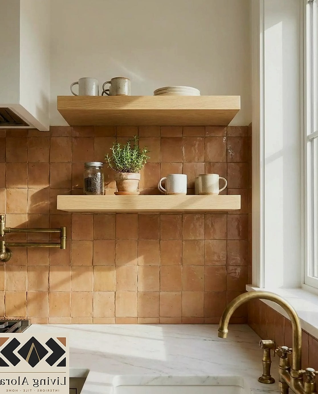 Warm Terracotta Tile