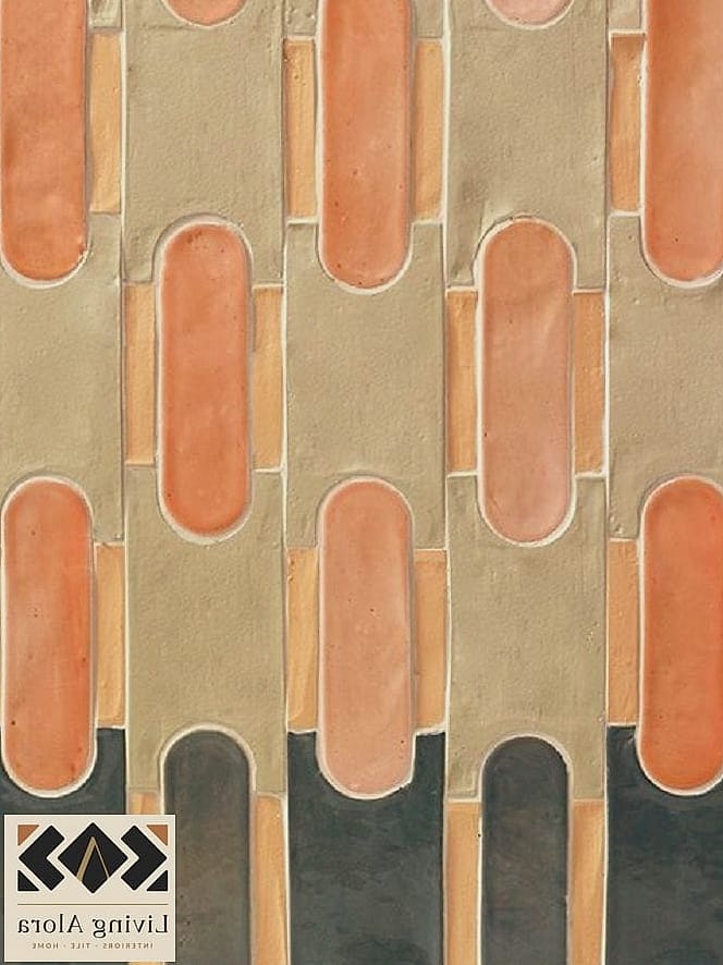 25 Damask Tile Ideas to Show Your Contractor 11 Warm Terracotta Damask Tile