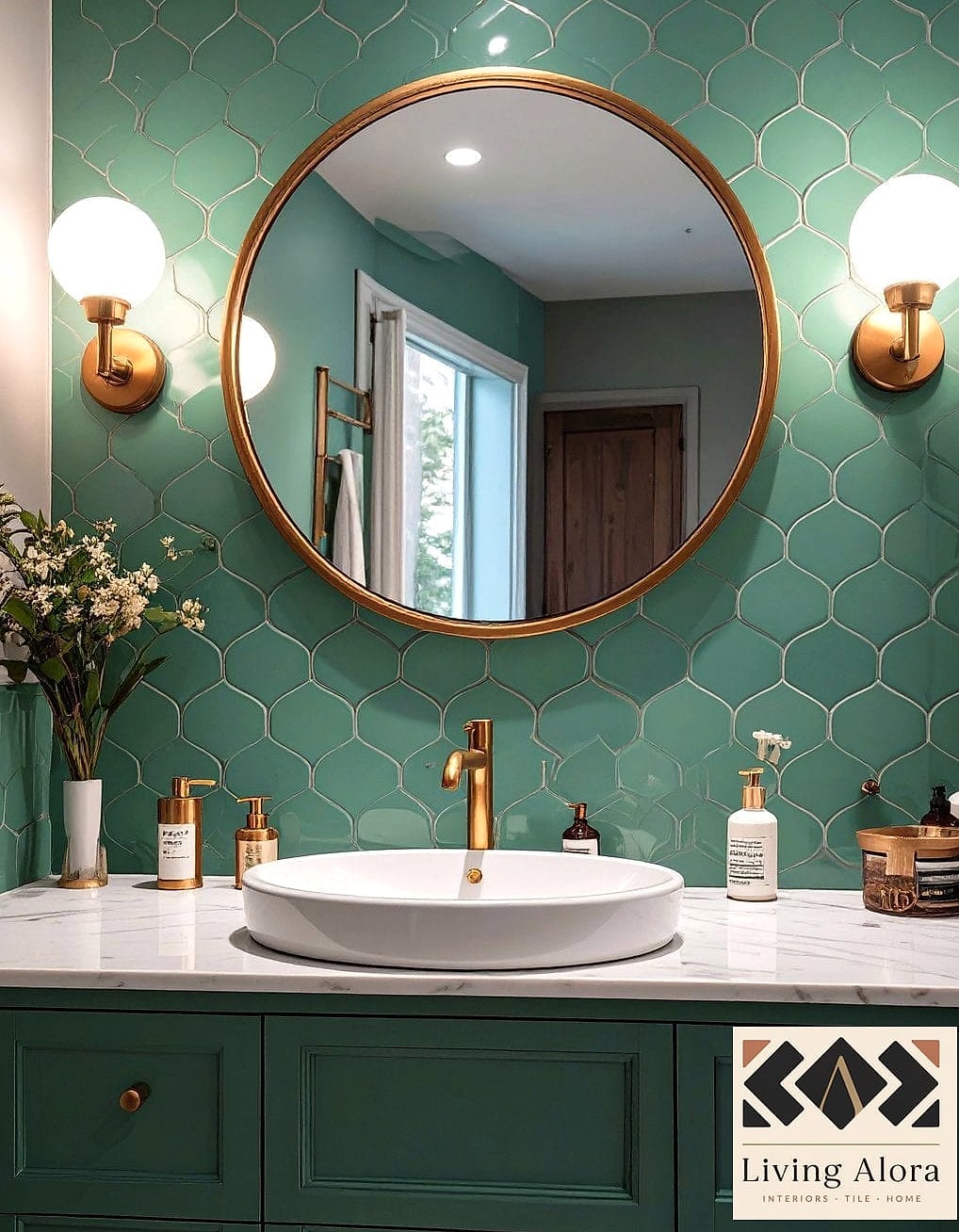27 Backsplash for White Bathroom Ideas Trending on Pinterest This Year 14 White Scalloped Tile