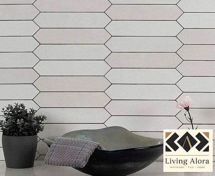25 Picket Tile Ideas Worth Stealing From Interior Designers 5 Zellige-Style Picket for Texture
