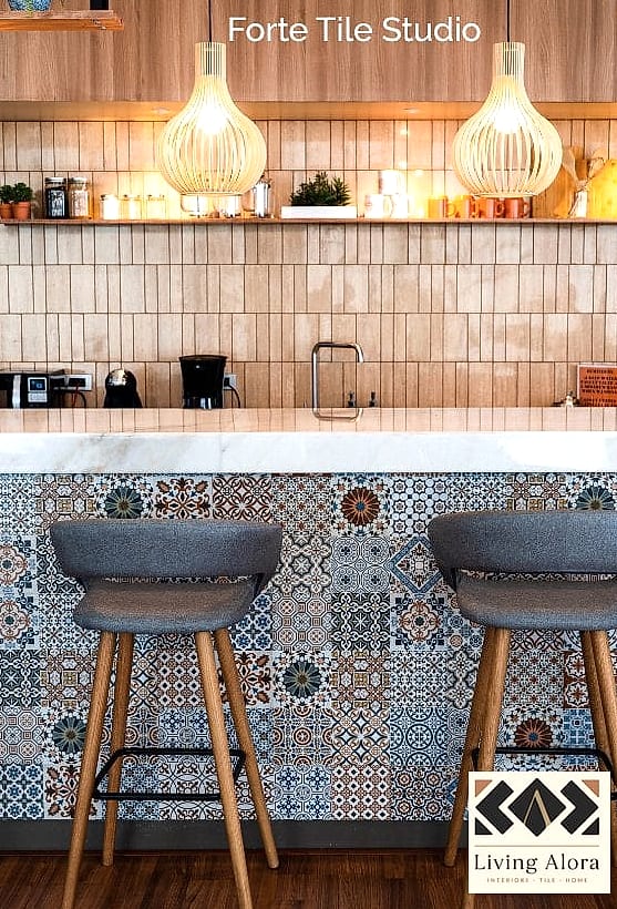30 Heat Resistant Kitchen Ideas That Prove This Trend Is Here to Stay 6 Zellige Tile as a Statement Backsplash