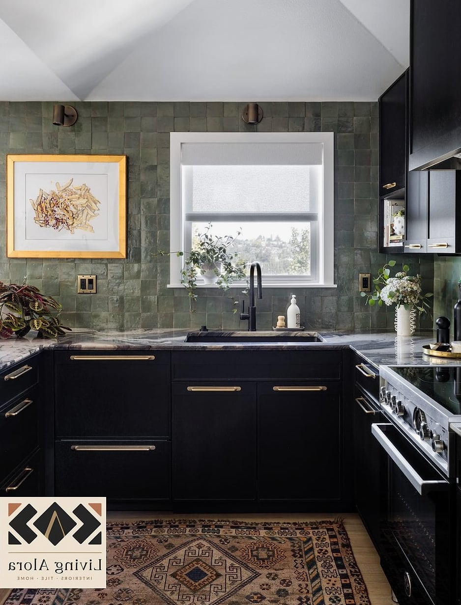 Zellige Tile Backsplash