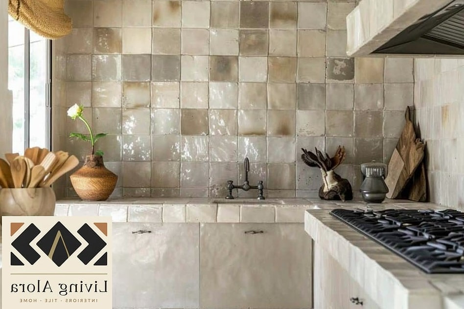 16 Modern Backsplash Ideas That Work in Any Size Home 3 Zellige Tile for Handmade Texture