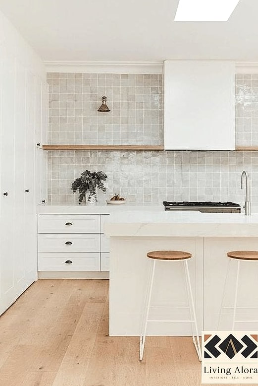 Zellige Tile Backsplash