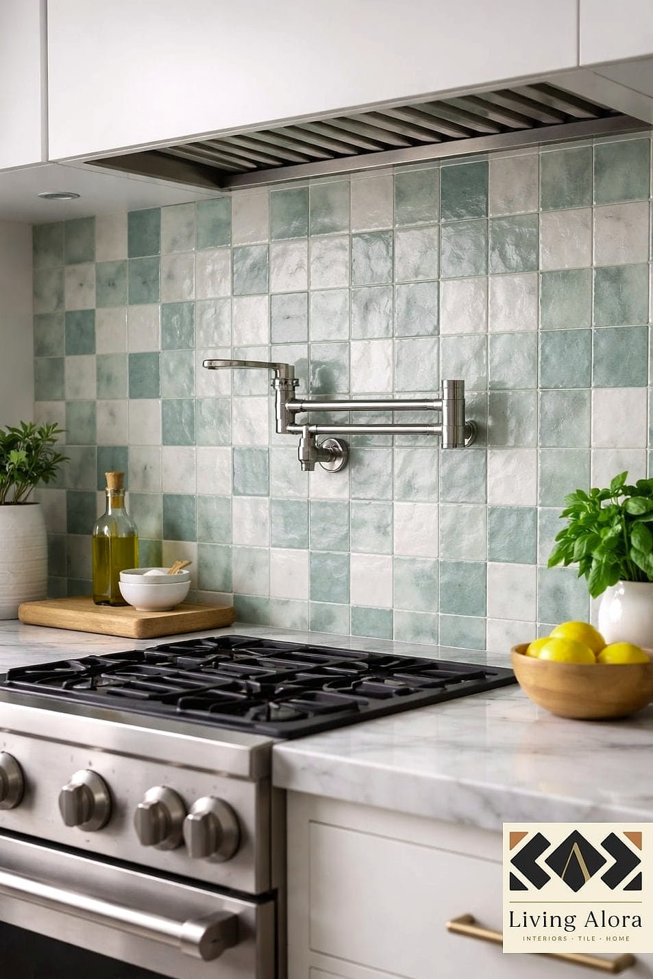 16 Backsplash for Small Kitchen Ideas That Prove This Trend Is Here to Stay 3 Zellige Tile for Handmade Texture